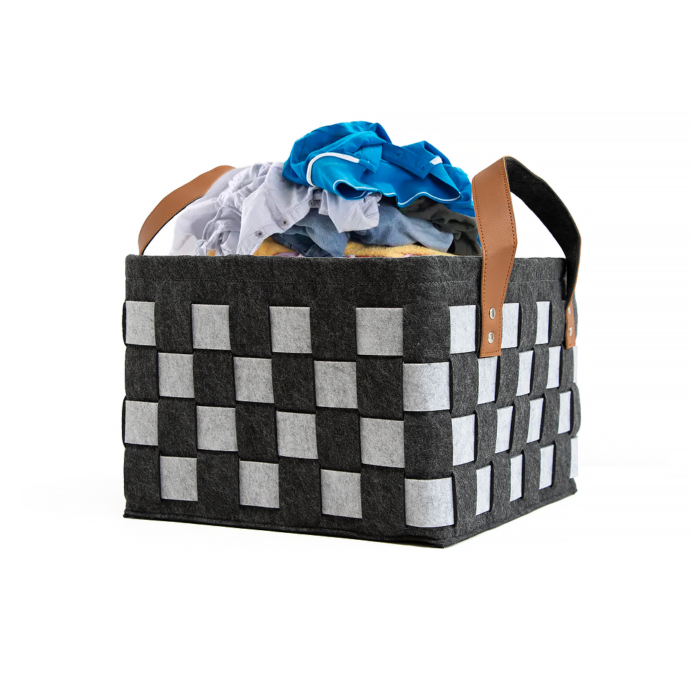 Felt storage basket preview 3