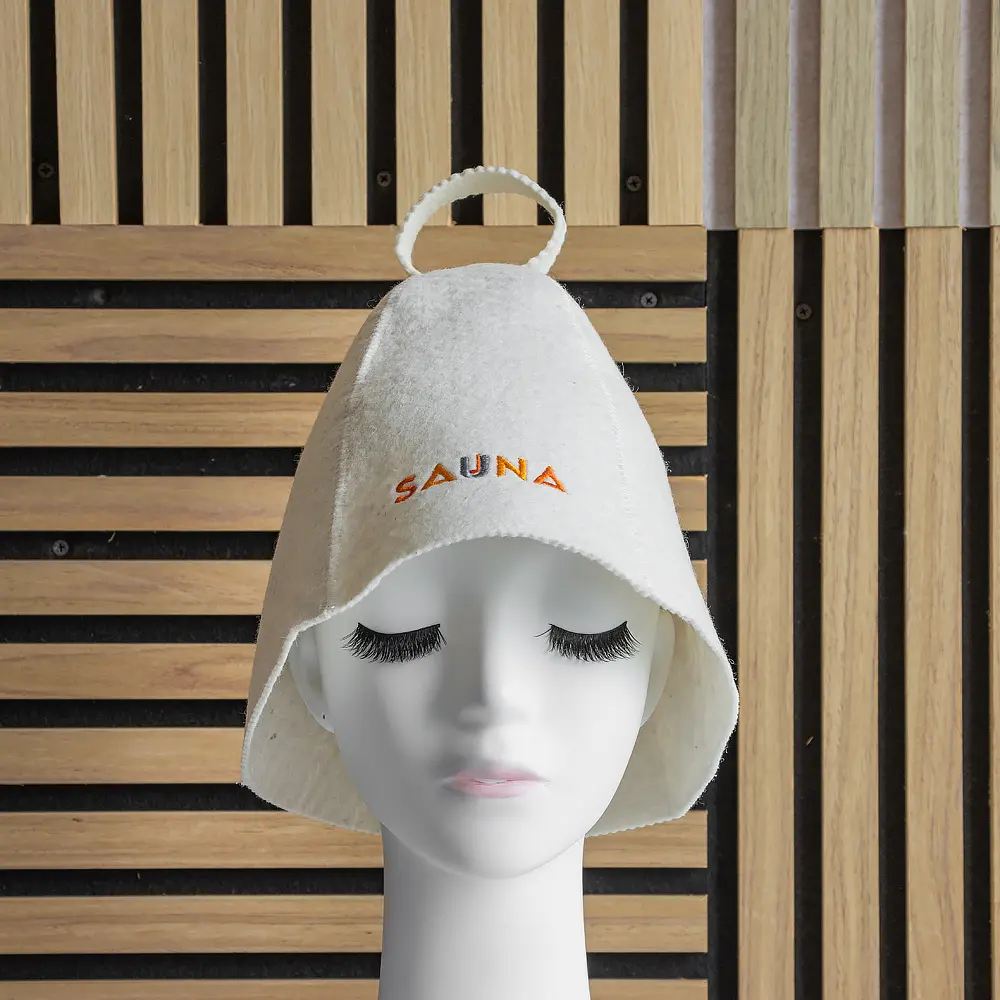 Custom Customizable Wool Sauna Hat with Embroidery - Ideal for Promotions & Personal Use Manufacturer, Exporter