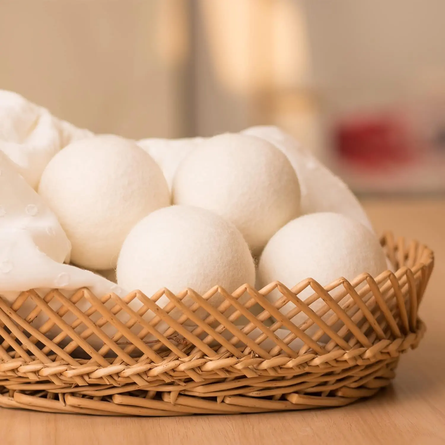 Buy 6 Ball Pack Drying Wool Balls for Removing Static Electricity, Wrinkle Removing Clothes, Laundry Balls-1 Companies, Products
