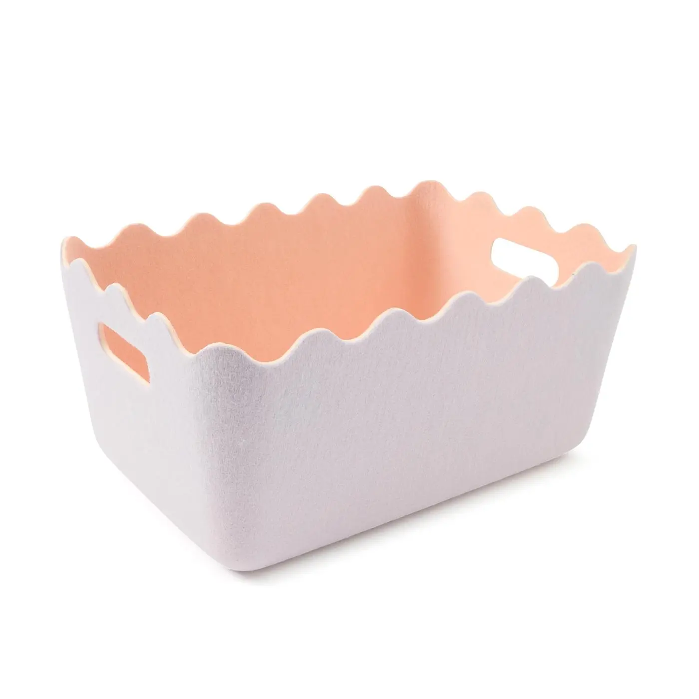 Custom Felt Organizer Storage Basket with Strong Handles Minimalist Home Storage bin Factory, Companies