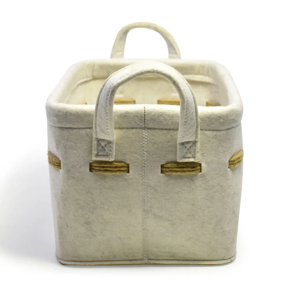 Cheap Best selling felt basket foldable box basket with handle Pricelist, Companies