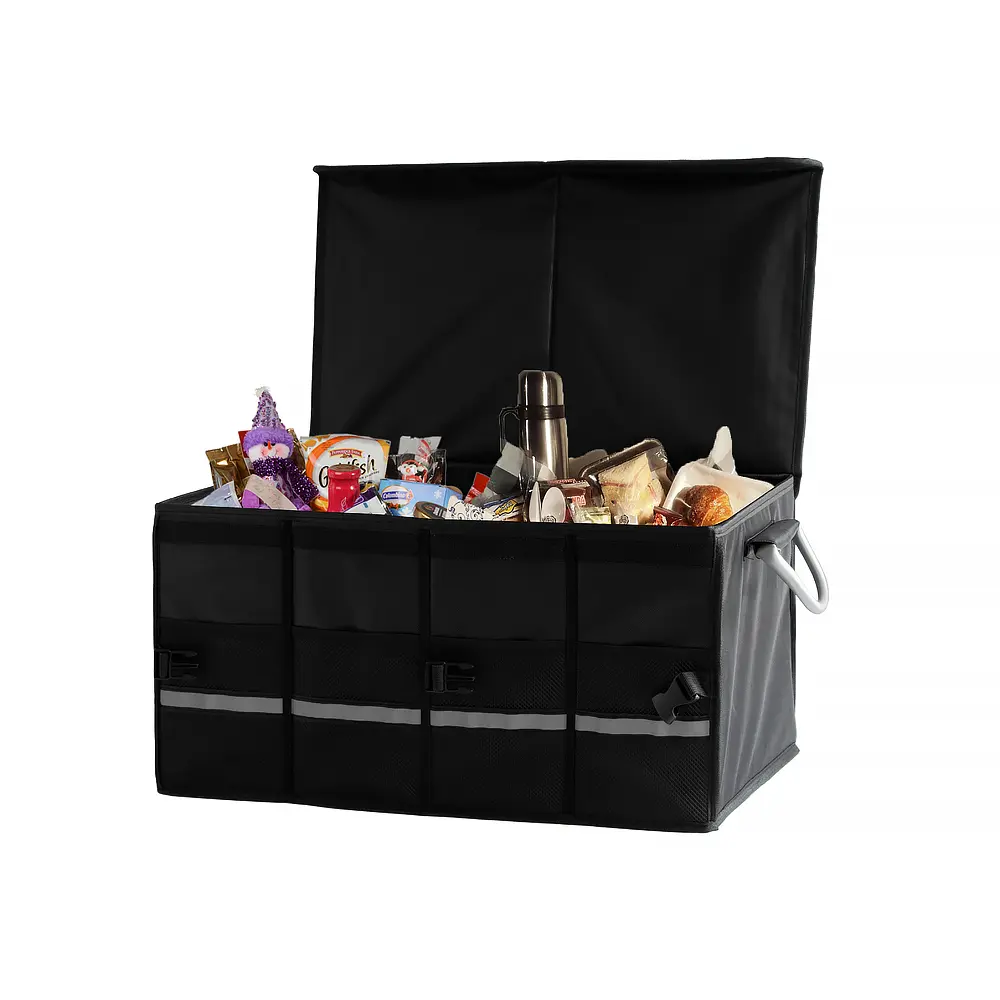 ODM Waterproof Cargo Organizer Trunk Storage Bag with Foldable Cover Manufacturer, Suppliers