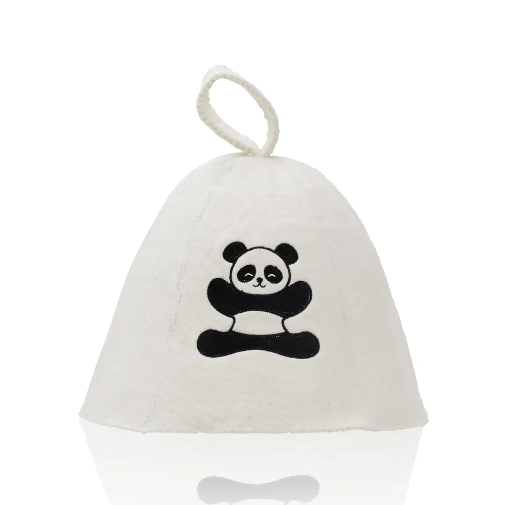 Cheap New Wool Felt Sauna Accessory for SPA: Ideal for Hair Drying, Cleaning & Thermal Protection -Perfect As a Sauna Room Cap Factories, Company