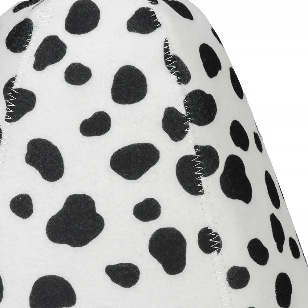 Discount Dalmatian Print Polyester Felt Sauna Hat | Heat Insulation Cap for Men & Women Spa & Sauna Suppliers, Exporters
