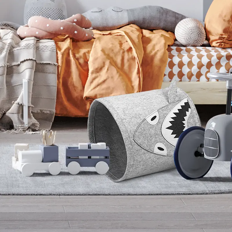 ODM Shark-Shaped Cylindrical Felt Storage - 3mm Durable Felt Products, Product