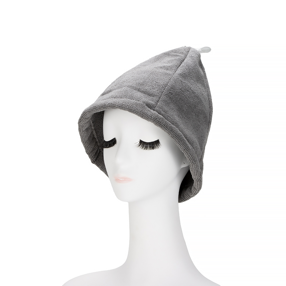 Terry towel fabric sauna hat product view
