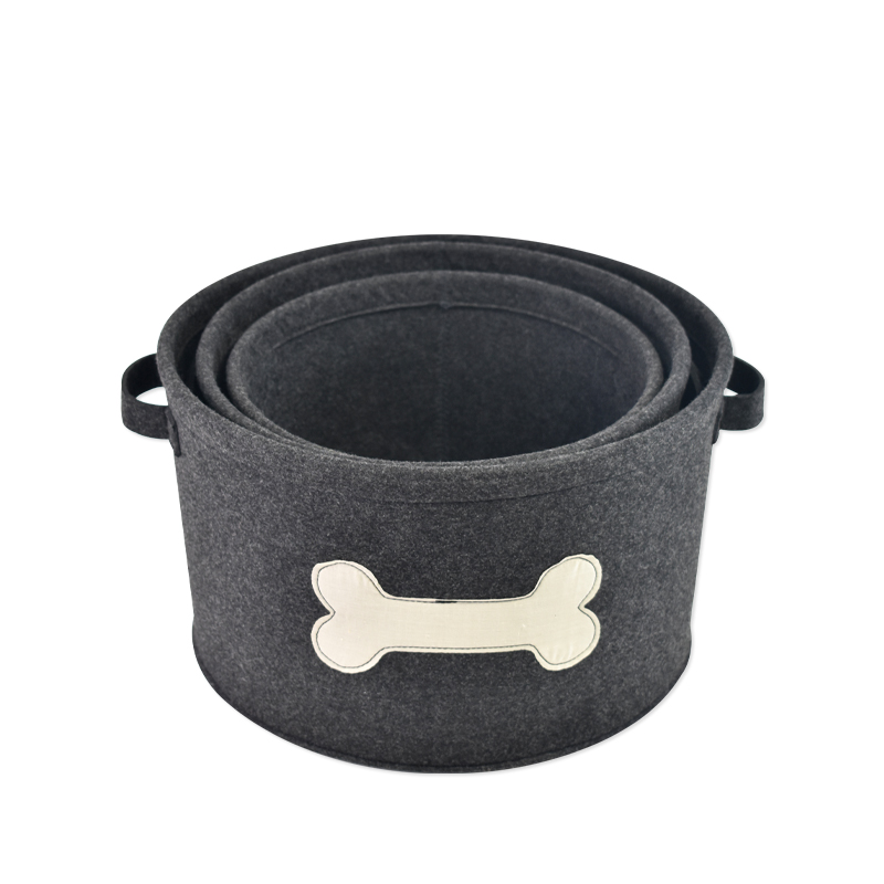 Famous BSCI Factory Storage Container Felt Storage Basket Felt Laundry Basket Manufacturer, Factories