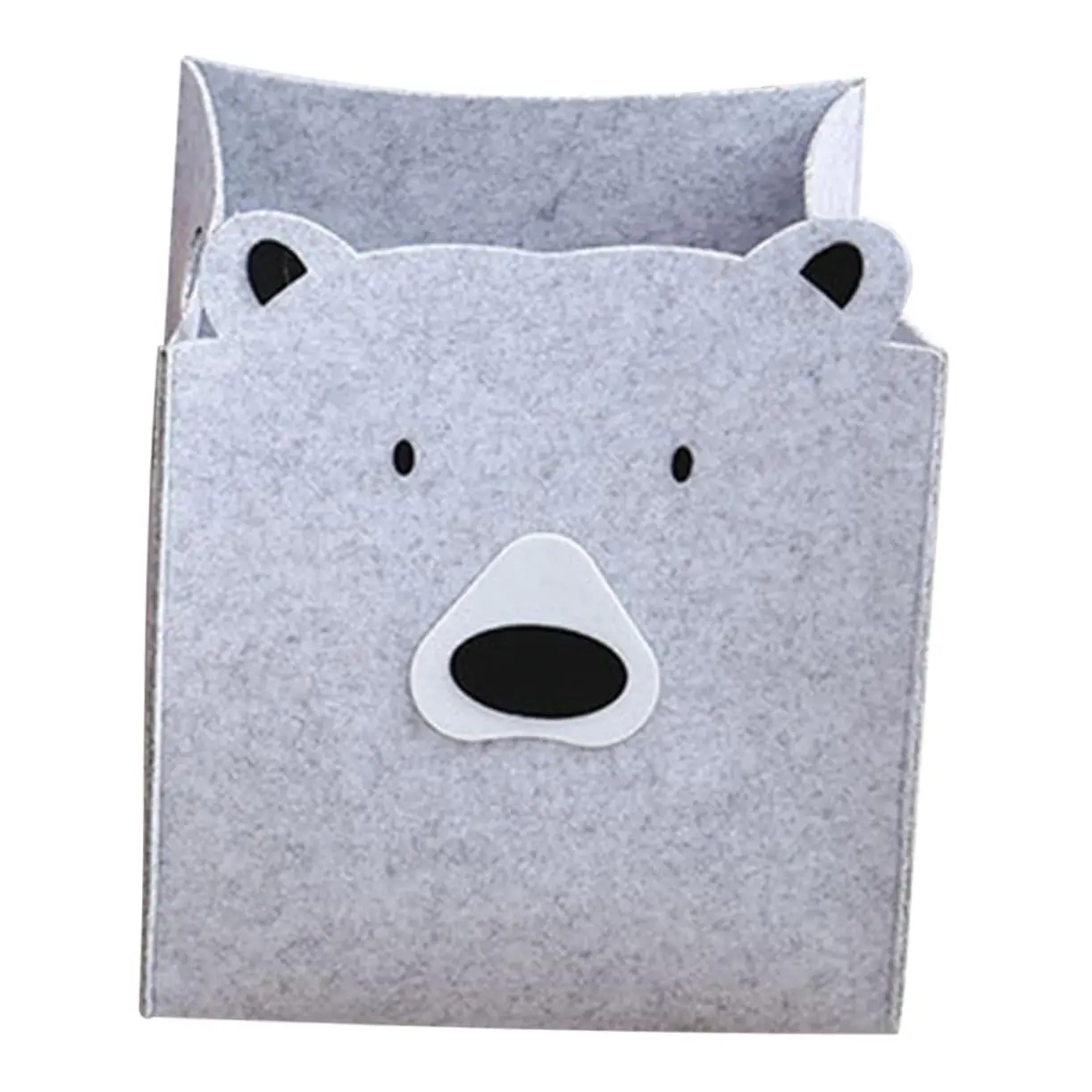 OEM Light grey felt collapsible storage basket felt storage box Manufacturer, Company