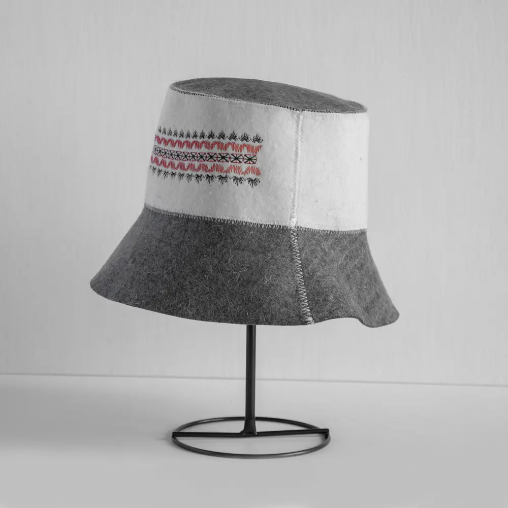 China Unisex Wool Sauna Hat - Fashionable Style for Both Men and Women in Sauna Manufacturers, Companies