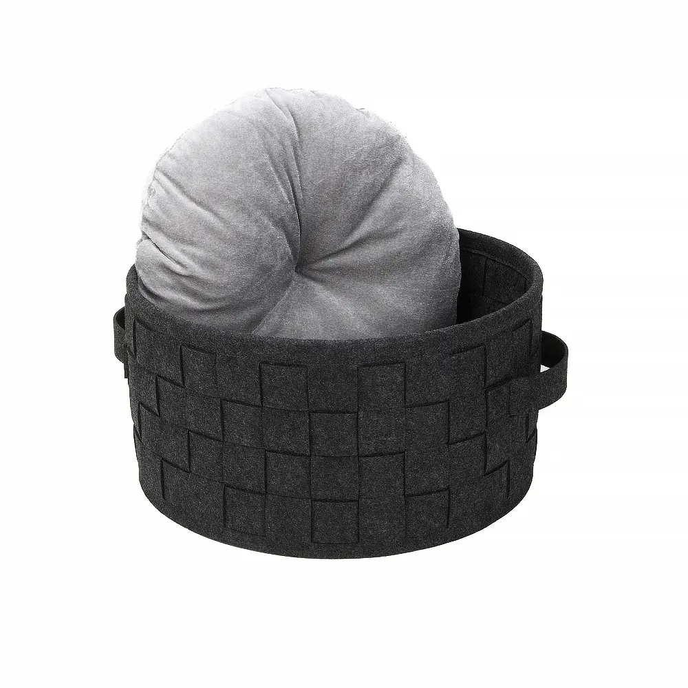 China Felt Woven Factory Direct Sell Eco-Friendly Pet Cat House Basket Removable Cat Cave Bed Manufacturers, Factory