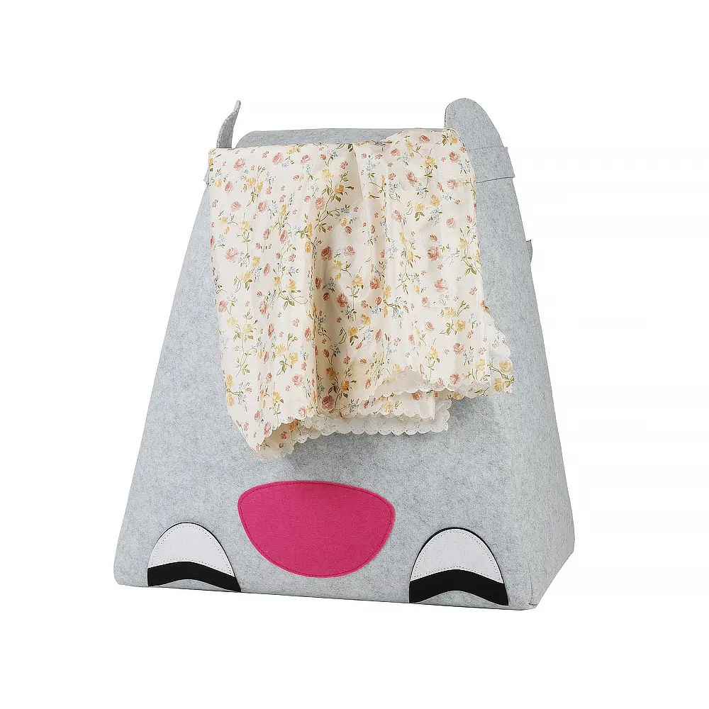 Famous Lovely Sheep Felt Storage Basket 3mm Thickness Animals Organizer Felt Storage Basket Exporters, Pricelist