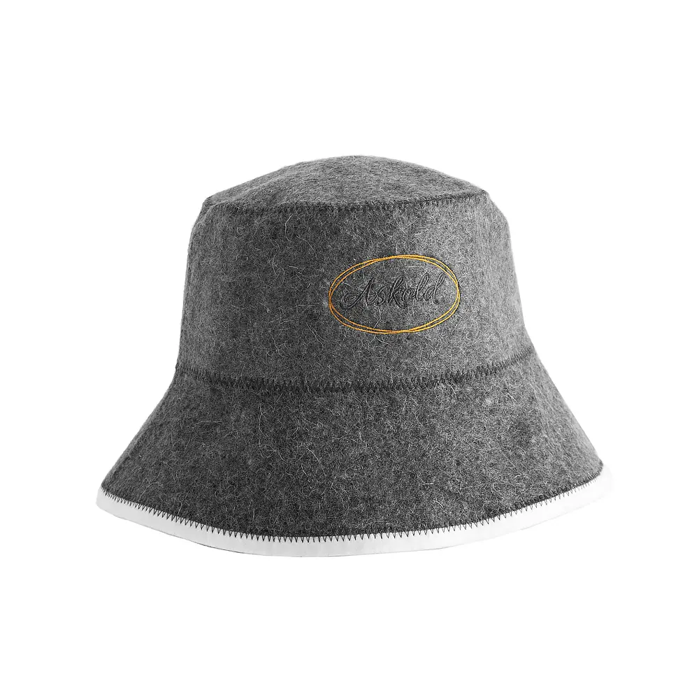 custom logo sauna hat options