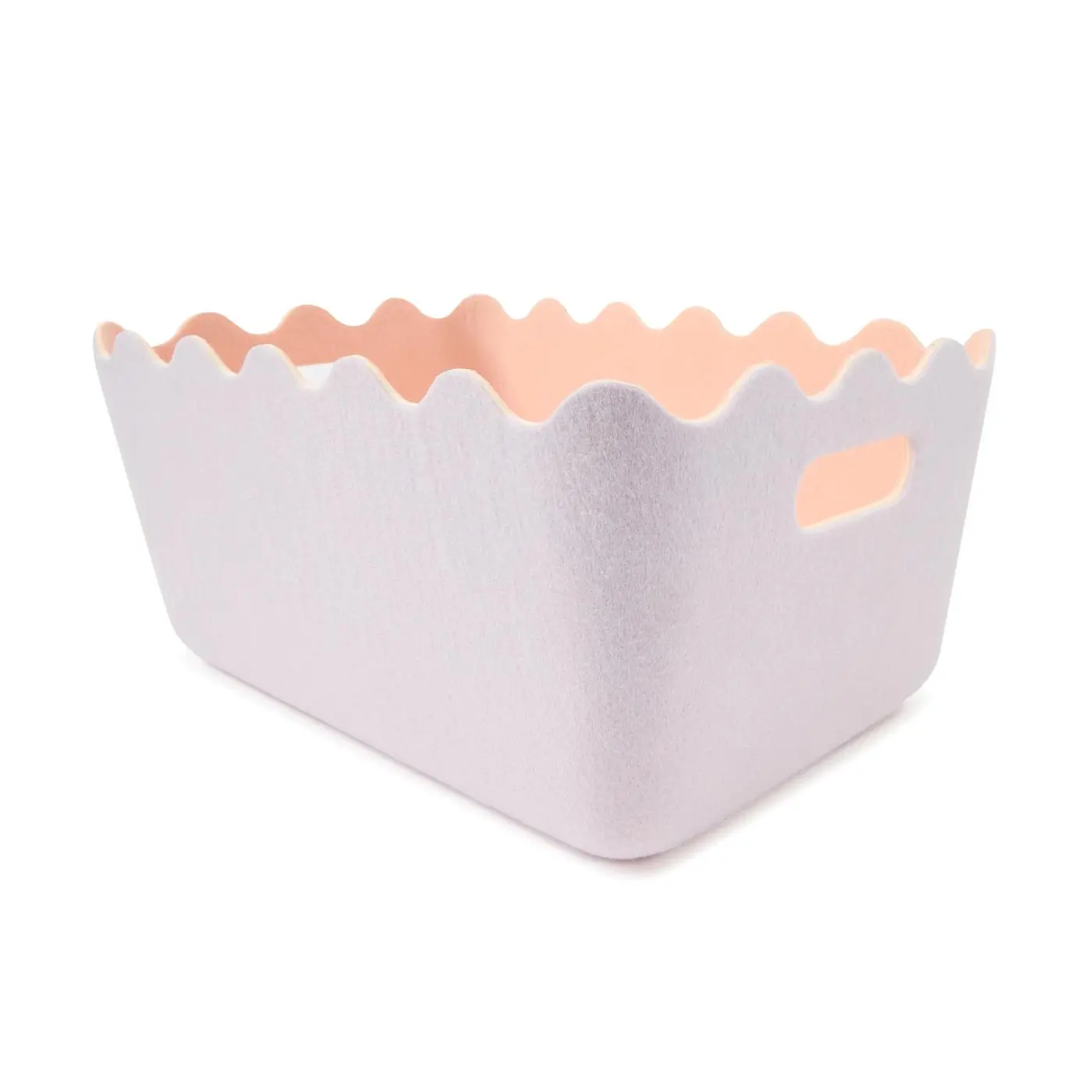 Custom Felt Organizer Storage Basket with Strong Handles Minimalist Home Storage bin Factory, Companies
