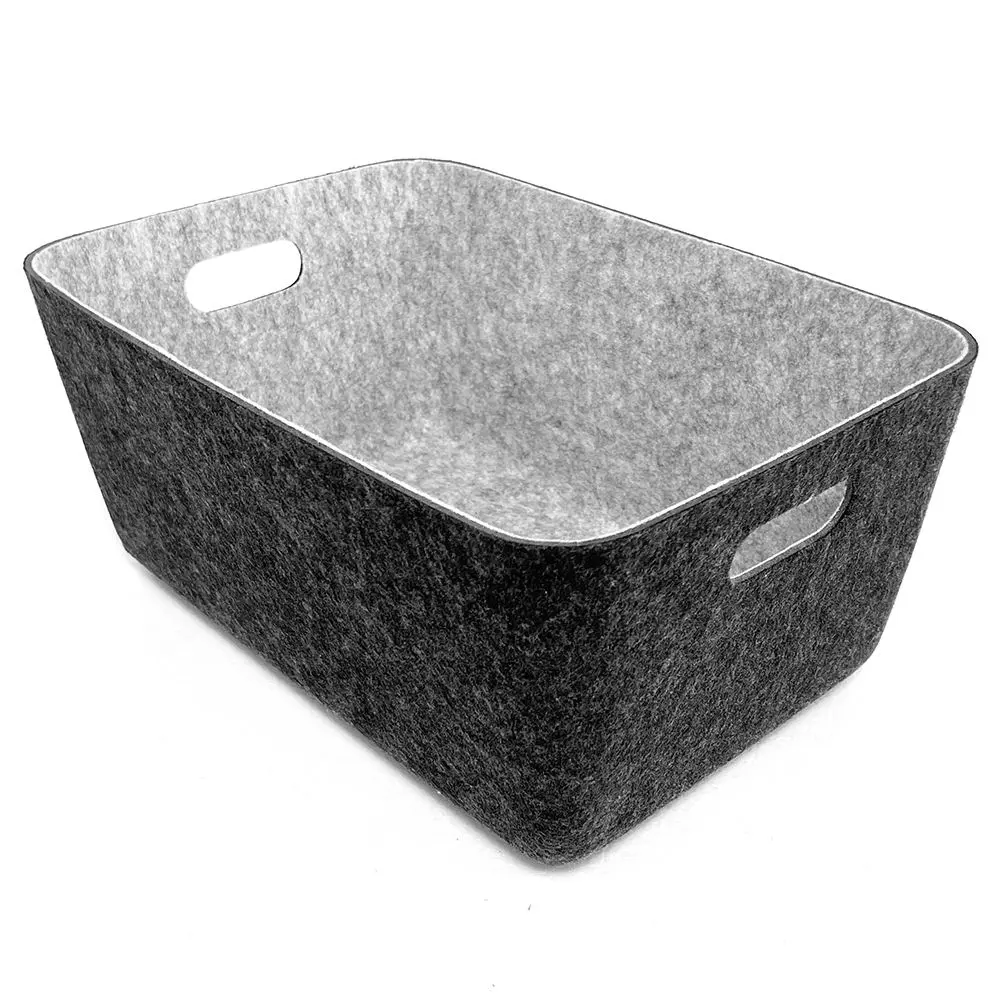 Cheap Grey Color Felt Storage Basket  Modern Style Basket Felt Company, Product
