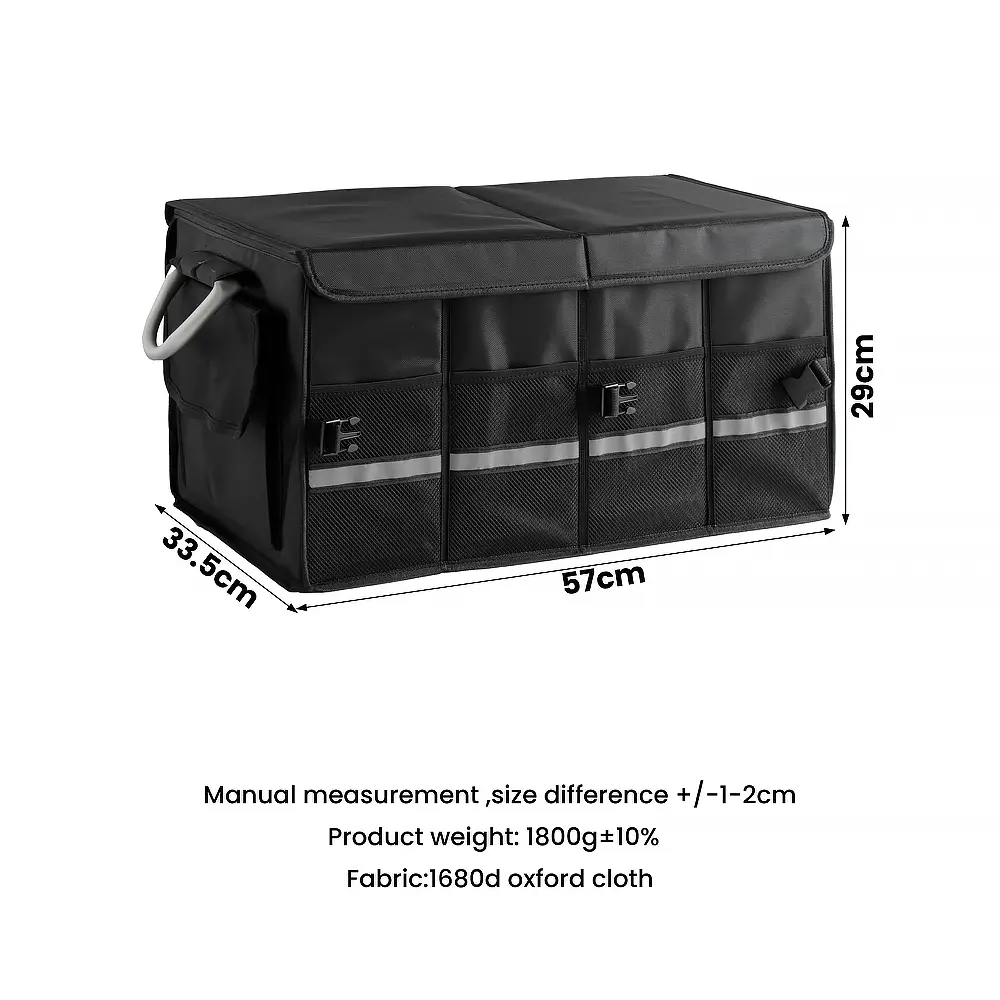ODM Waterproof Cargo Organizer Trunk Storage Bag with Foldable Cover Manufacturer, Suppliers