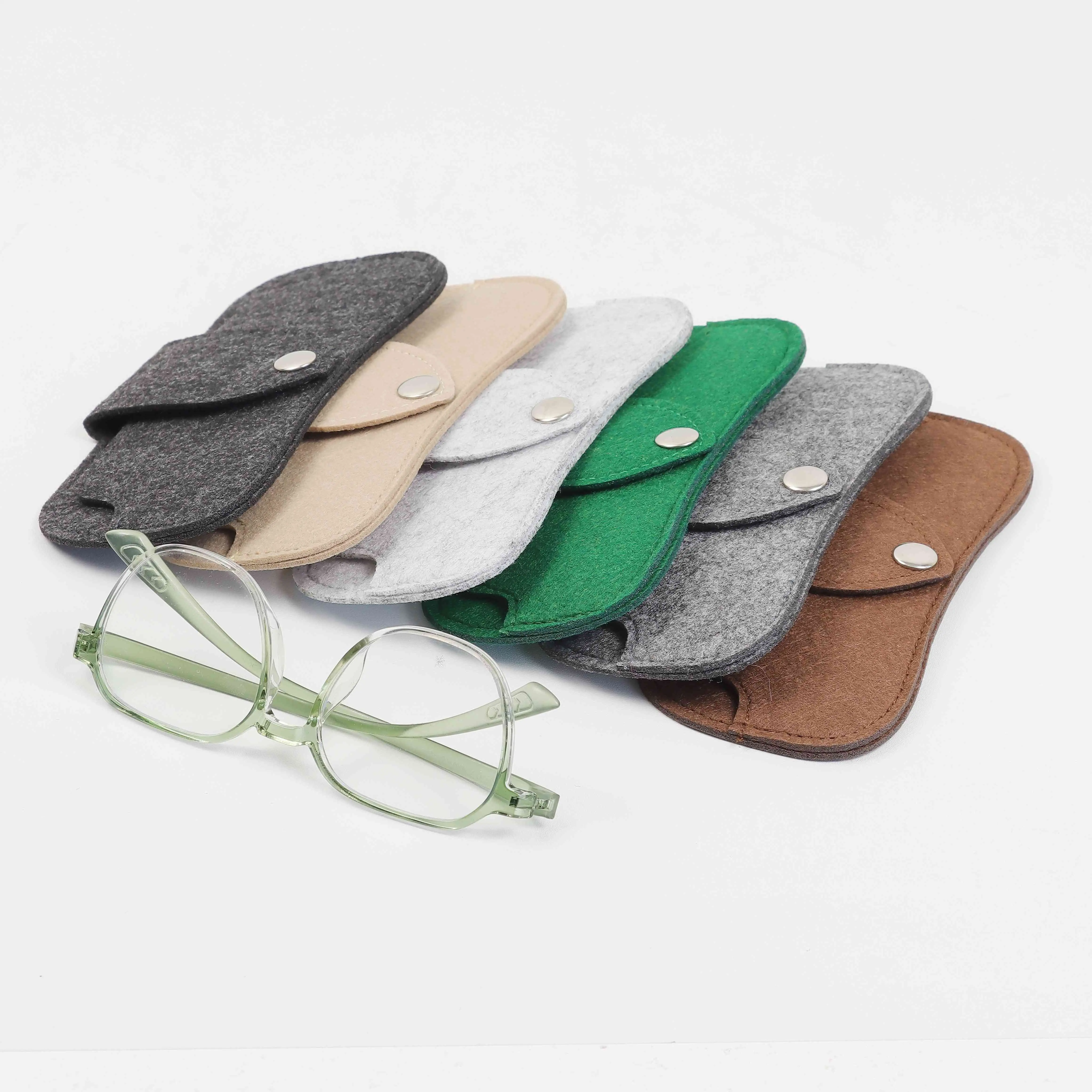 ODM Printed logo portable sunglasses pouch mobile phone eyeglass soft pouch bag eyeglasses felt pouch bag Exporter, Pricelist