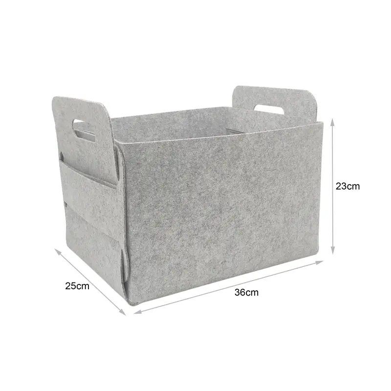 Discount Unitary Foldable Felt Organizer .A Space-Conserving Storage Solution for Basket Storage Product, Service
