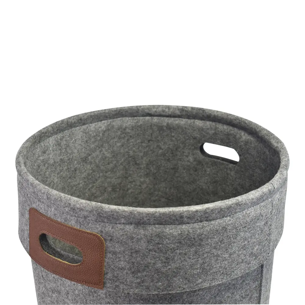 Discount Felt Laundry Hamper Stackable Storage Box Custom Felt Storage Basket for Kids Bedroom Suppliers, Service