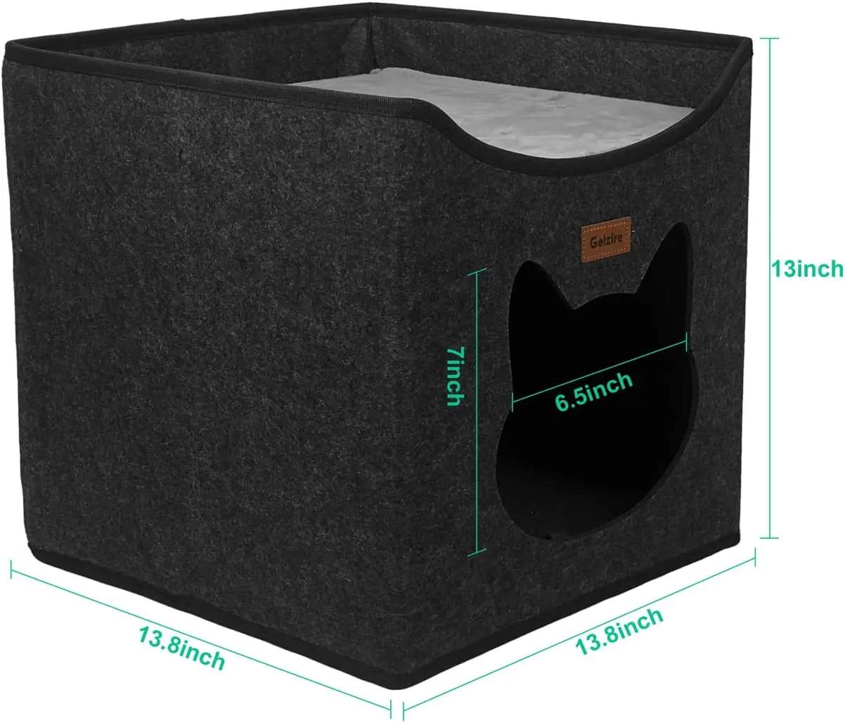 China Hot Selling Pet Cat House Removable cat Cave Bed Natural Felt Nest for Pet Cat Quotes, Company