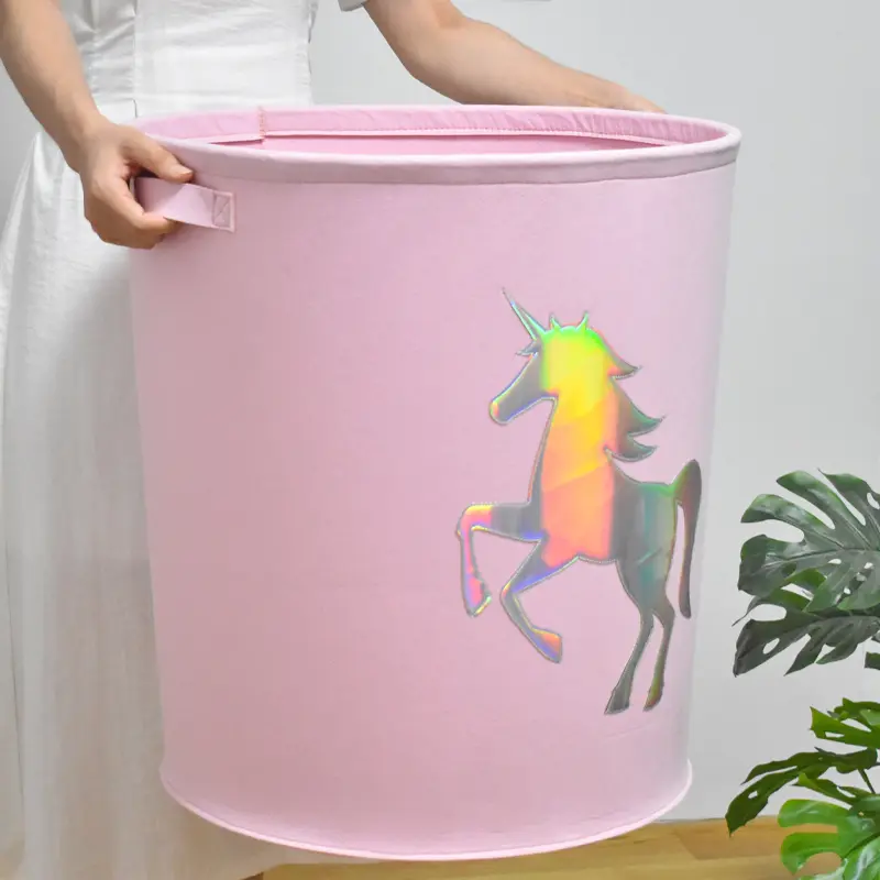 OEM Eco-Friendly High Quality Foldable Felt Storage Basket with Handles Home Storage Basket Factory, Products