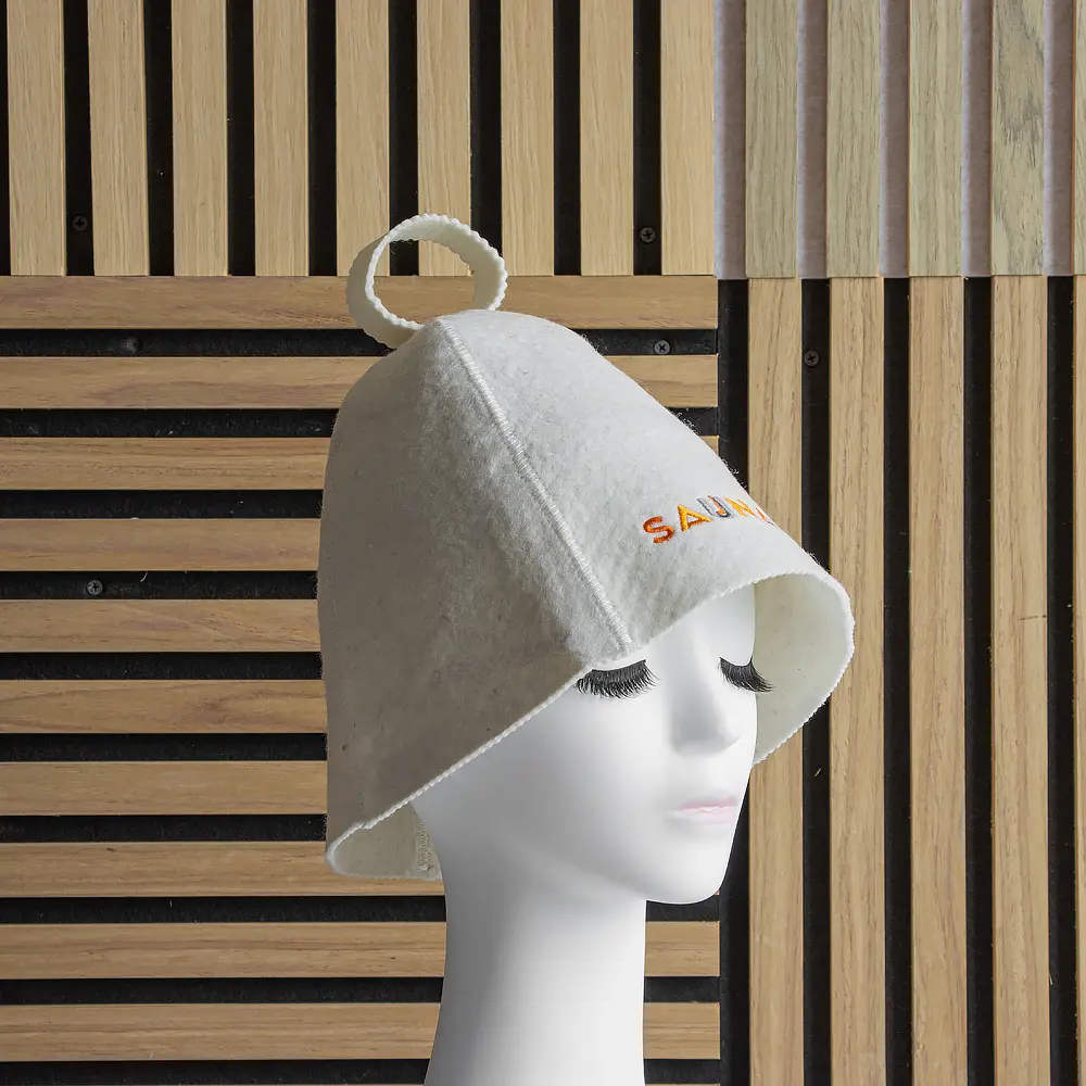 Custom Customizable Wool Sauna Hat with Embroidery - Ideal for Promotions & Personal Use Manufacturer, Exporter