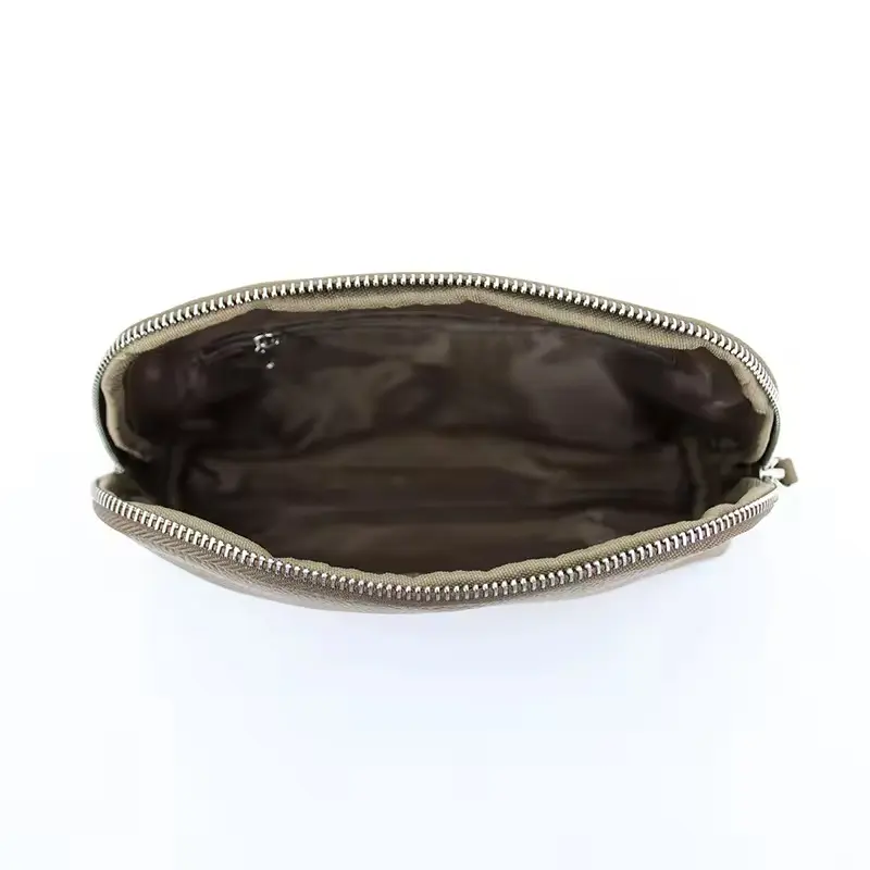 Custom Soft PU Leather Cosmetic Bag Zipper Gift Bag with Embossed Logo Custom Luxury Makeup Cosmetic Organizer Pouch Bags Factories, Service