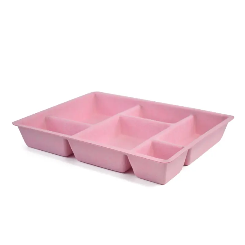 OEM colorful drawer organizer round felt fabric storage basket tray on the table or desktop Manufacturer, Quotes