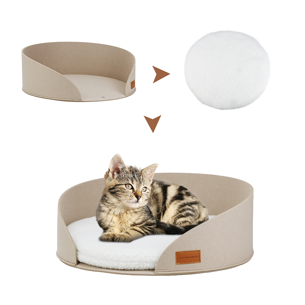 Felt Cat Bed Design 2