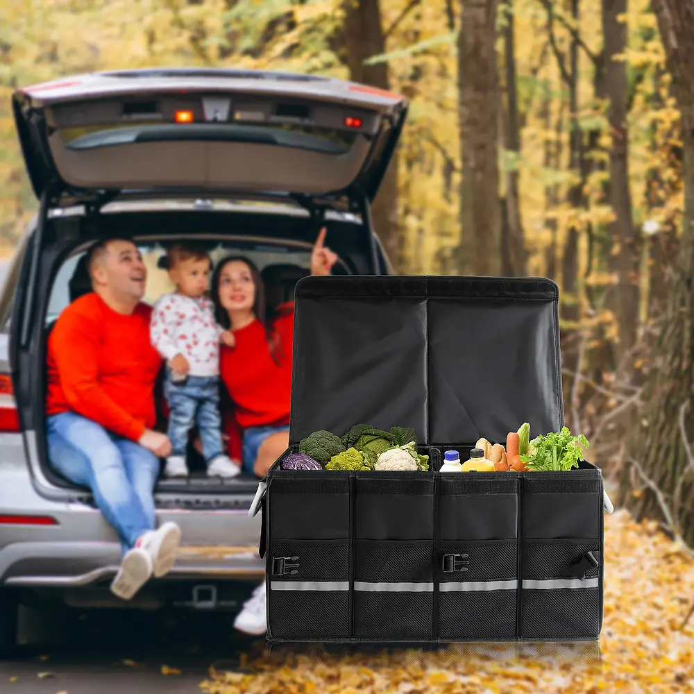 Waterproof Cargo Organizer Trunk Storage Bag - Durable Cover