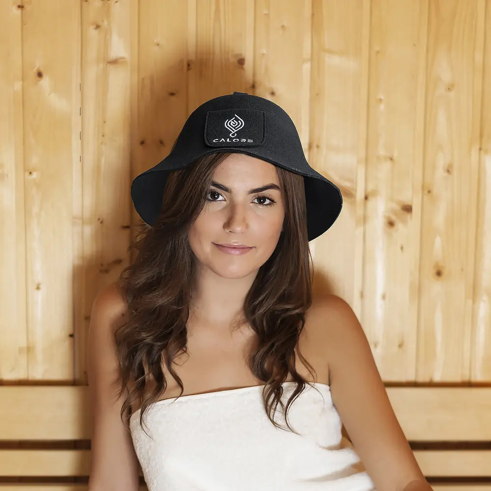 Sauna Hat with Hanging Loop