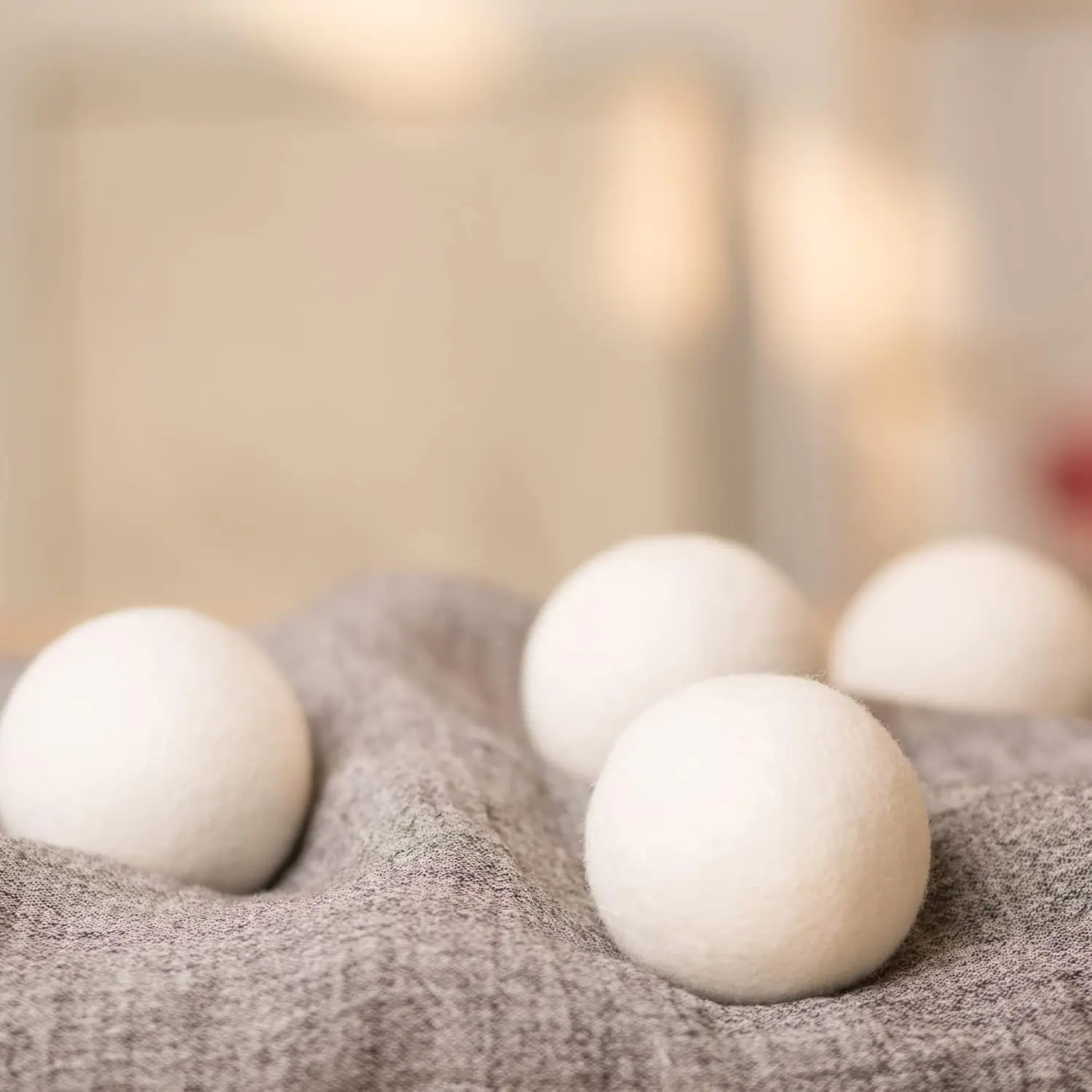 Buy 6 Ball Pack Drying Wool Balls for Removing Static Electricity, Wrinkle Removing Clothes, Laundry Balls-1 Companies, Products