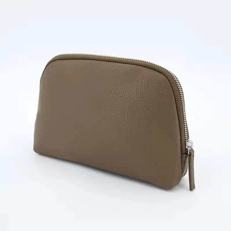 Custom Soft PU Leather Cosmetic Bag Zipper Gift Bag with Embossed Logo Custom Luxury Makeup Cosmetic Organizer Pouch Bags Factories, Service