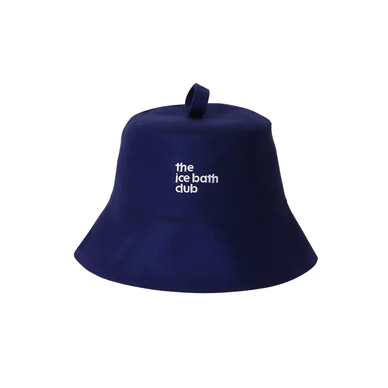 Buy Hot Sale Luxury Reusable Custom Soft Wool Felt Adult Sauna Bucket Hat Protection for Head in Sauna Room Suppliers, Pricelist