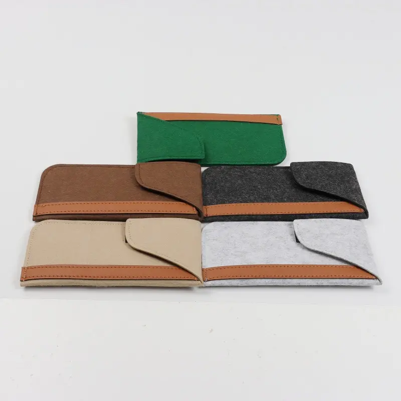 Cheap 2025 New Portable Eyeglasses Felt Pouch Bag Sunglasses Pouch Mobile Phone Eyeglass Soft Pouch Bag Quotes, Pricelist