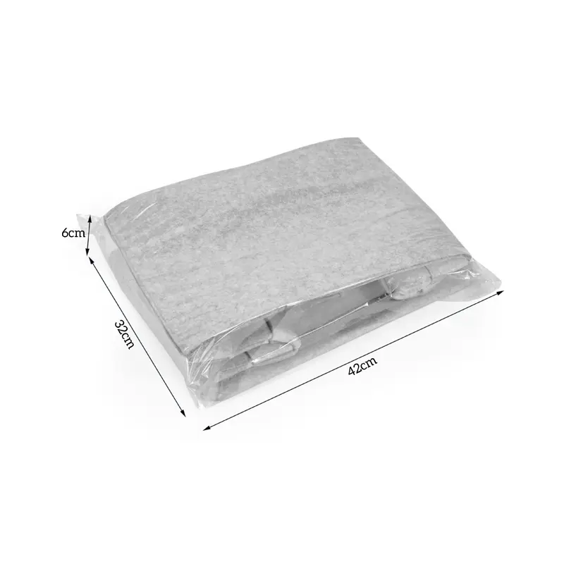 Discount Collapsible Felt Storage Basket - Rectangular Woven-Style Container, Foldable Design for Versatile Felt Organizer Use Manufacturer, Factory