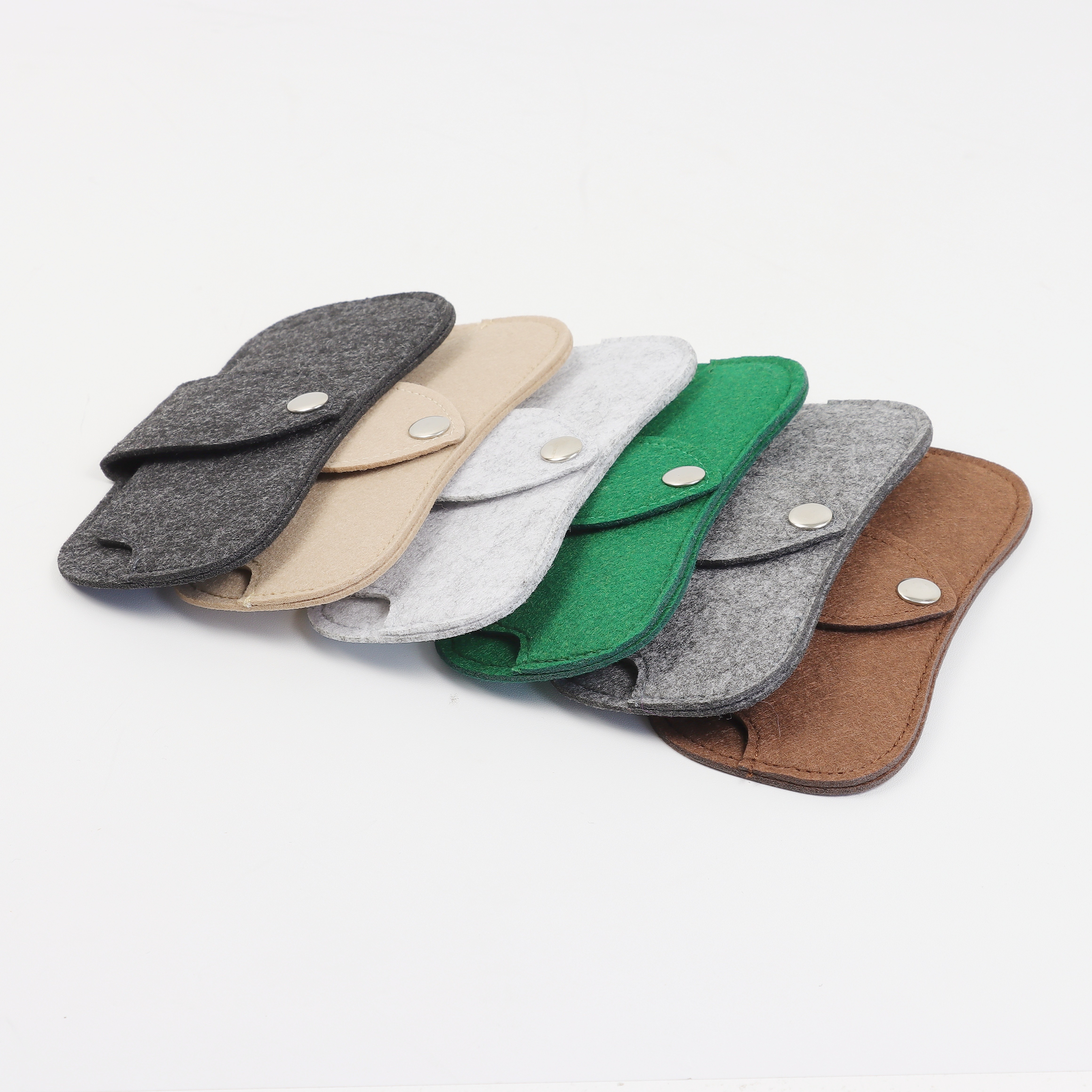 Felt Storage Basket Angle View