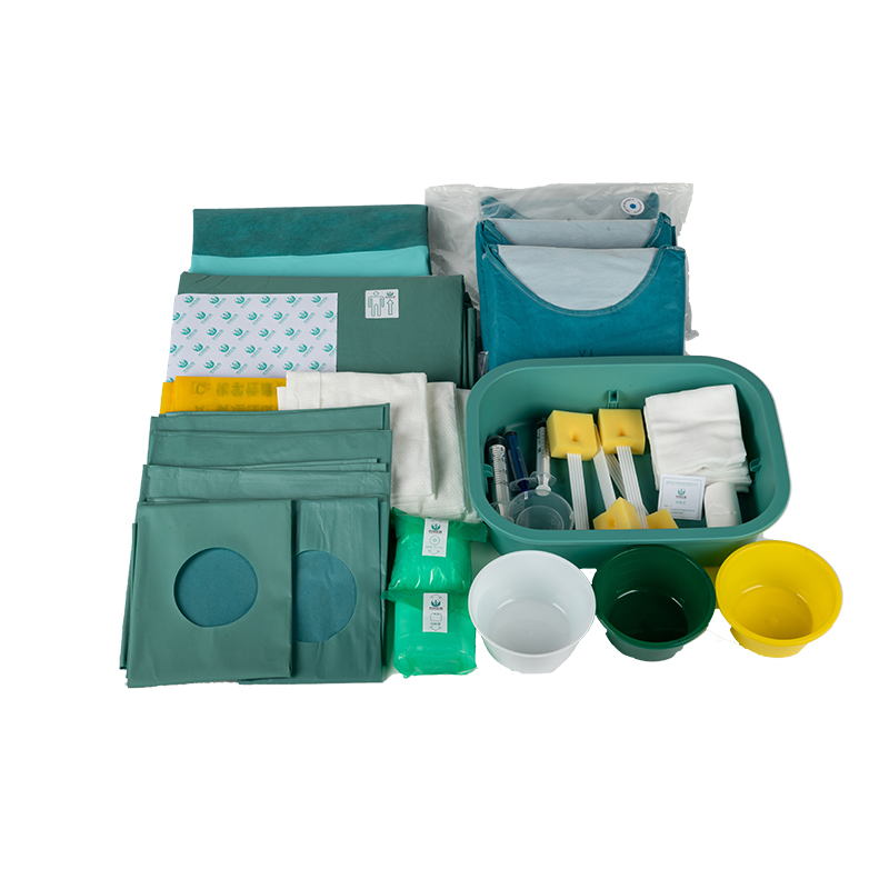 Medical Single Use Eo Sterile Custom Surgical Procedure Packs Disposable Sterile General Surgery Kits for Hospital