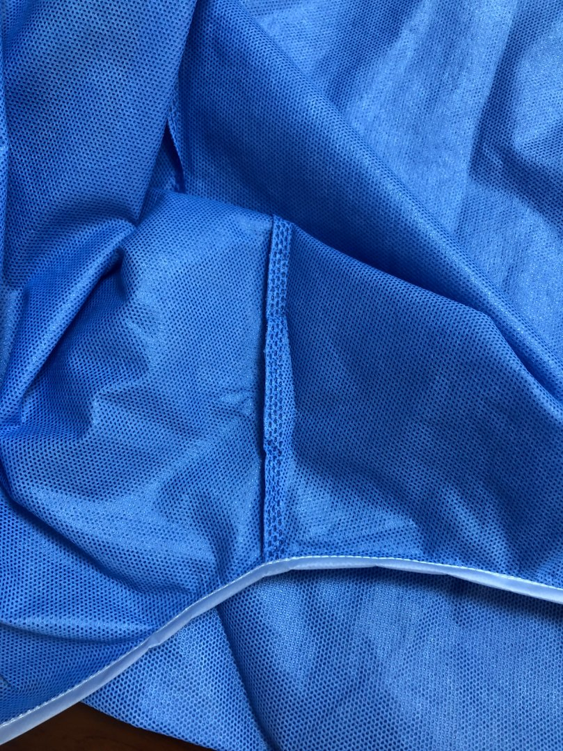 SMS Doctor's Sterile or Non-Steriel Surgical Gown Isolement Blouse Chirurgicale Disposable Patient Medical Isolation CPE Gown