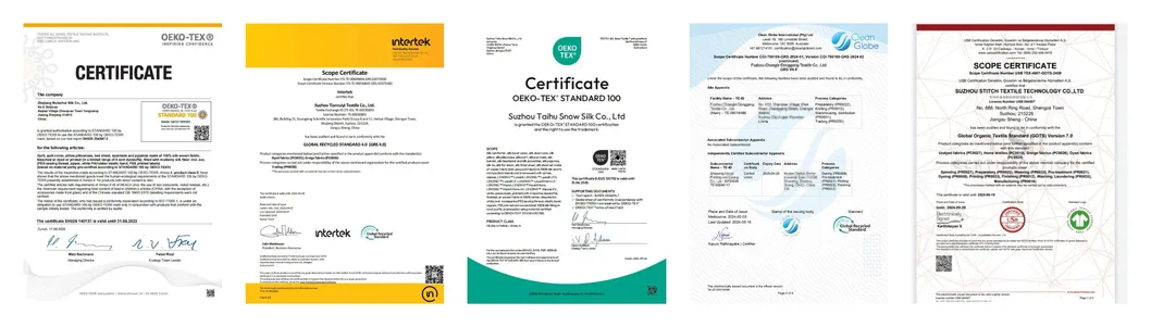 Product Certifications