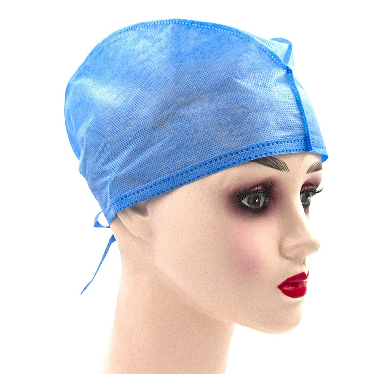 Free Sample Factory Supply Protective Operation Medical Disposable Consumables Surgical Hair Hat Nonwoven Surgeon Hair Net Scrub Nurse Doctor Surgical Cap