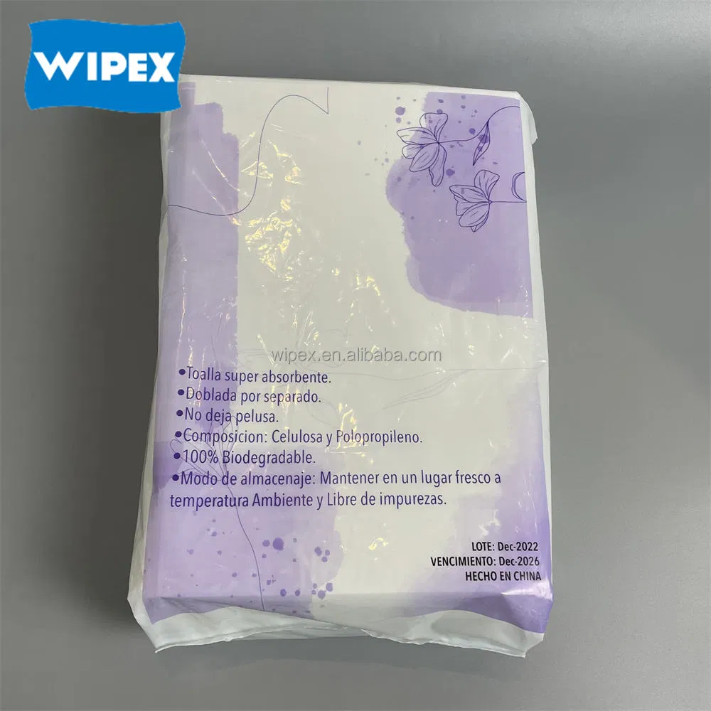 Eco Friendly Disposable Dry Hair Towels Nonwoven Salon Hair Towel Beauty Salon