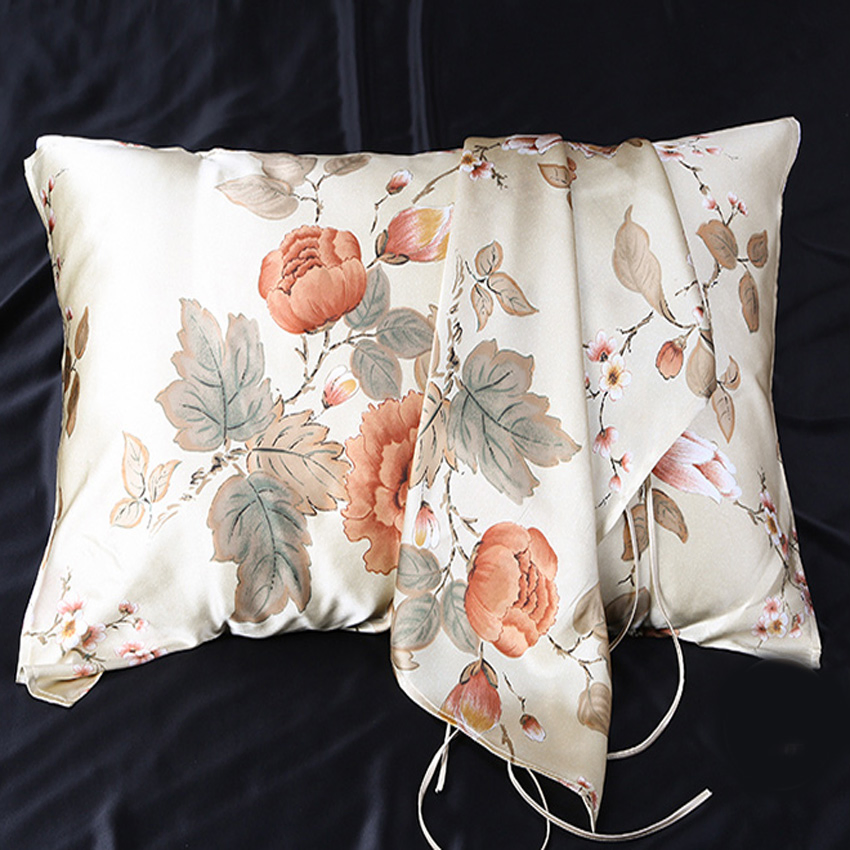 Custom Hand Made Silk Pillow Cover