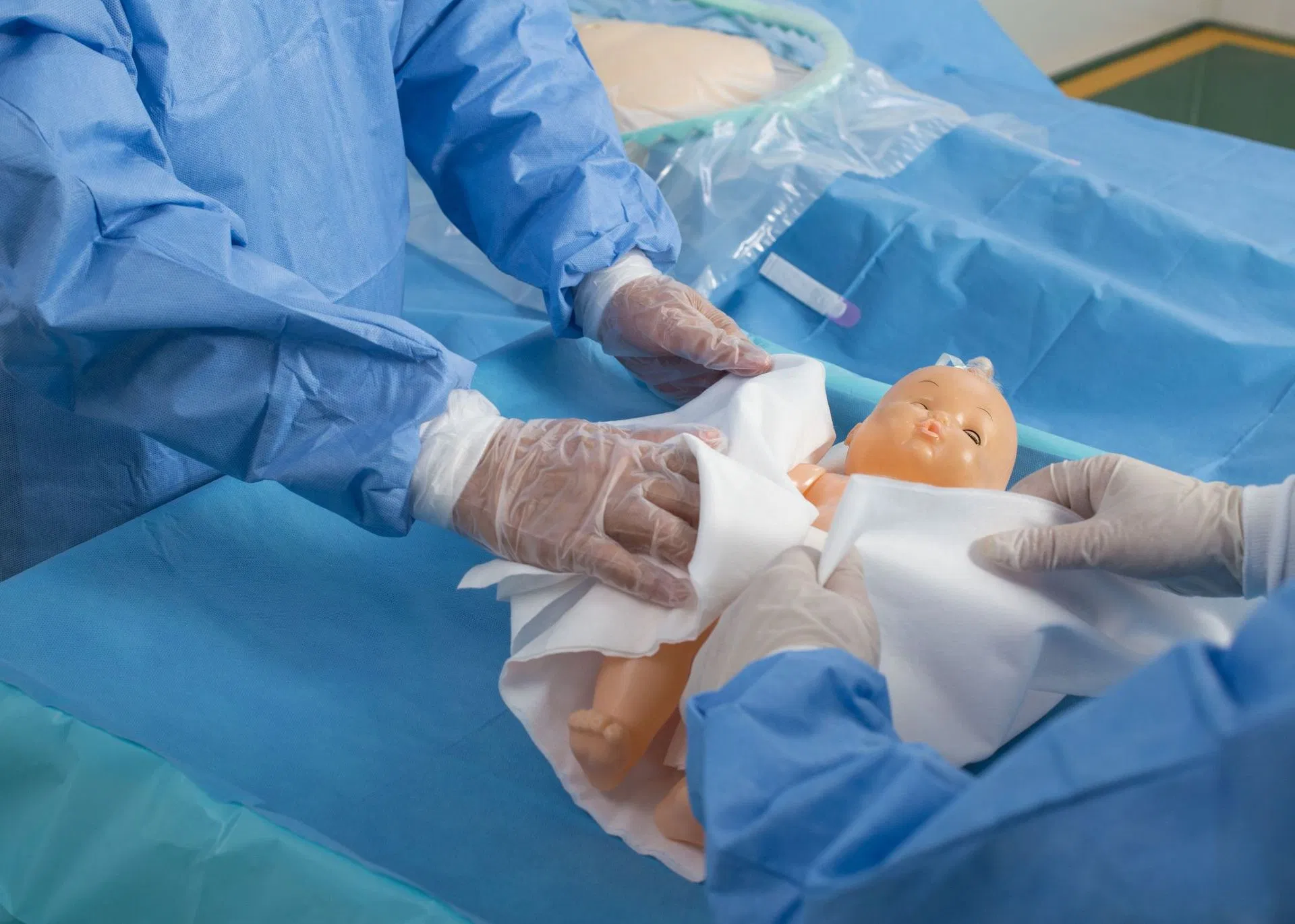 Disposable Sterile C-Section Surgical Drape