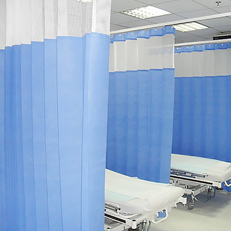 Esun Disposable Medical Privacy Mesh Partition Ward Hospital Partition Cubicle Curtains in Emergency Room