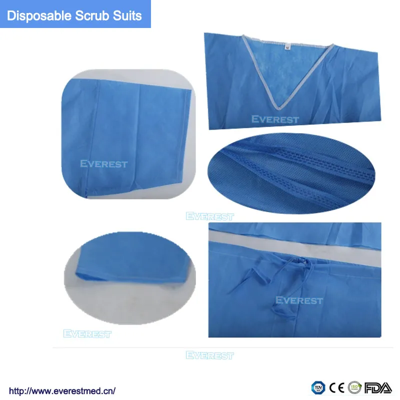 Disposable Scrubs Suit 8