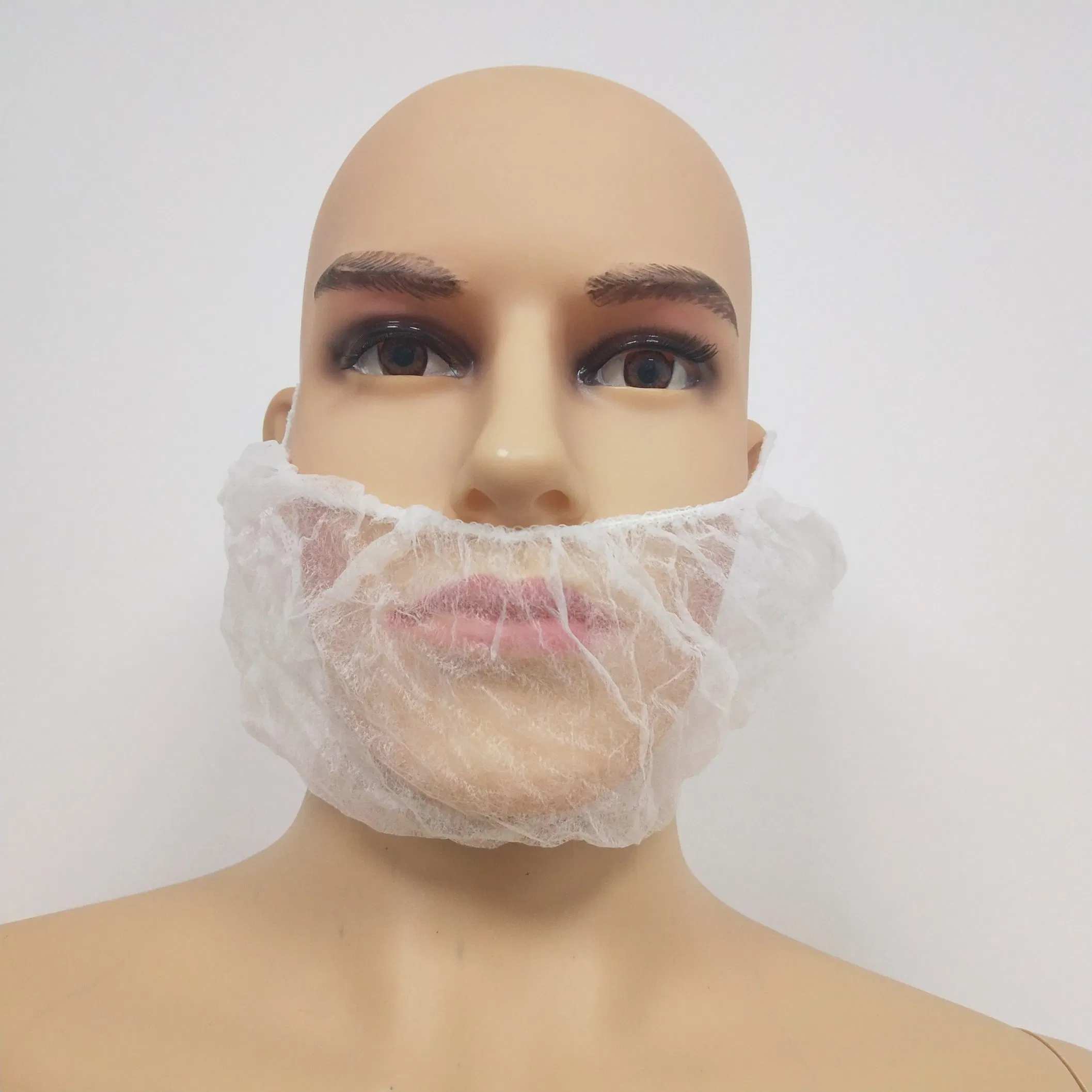 Disposable Dust-Proof Double Loop Breathable Non-Woven Beard Cover