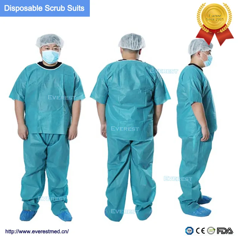 Disposable Scrubs Suit 2
