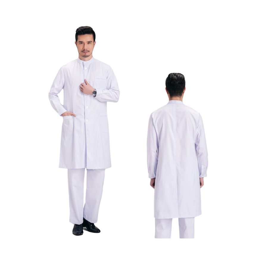 Bulk Medical Lab Coats Factory Custom Embroidered Doctor White Coats
