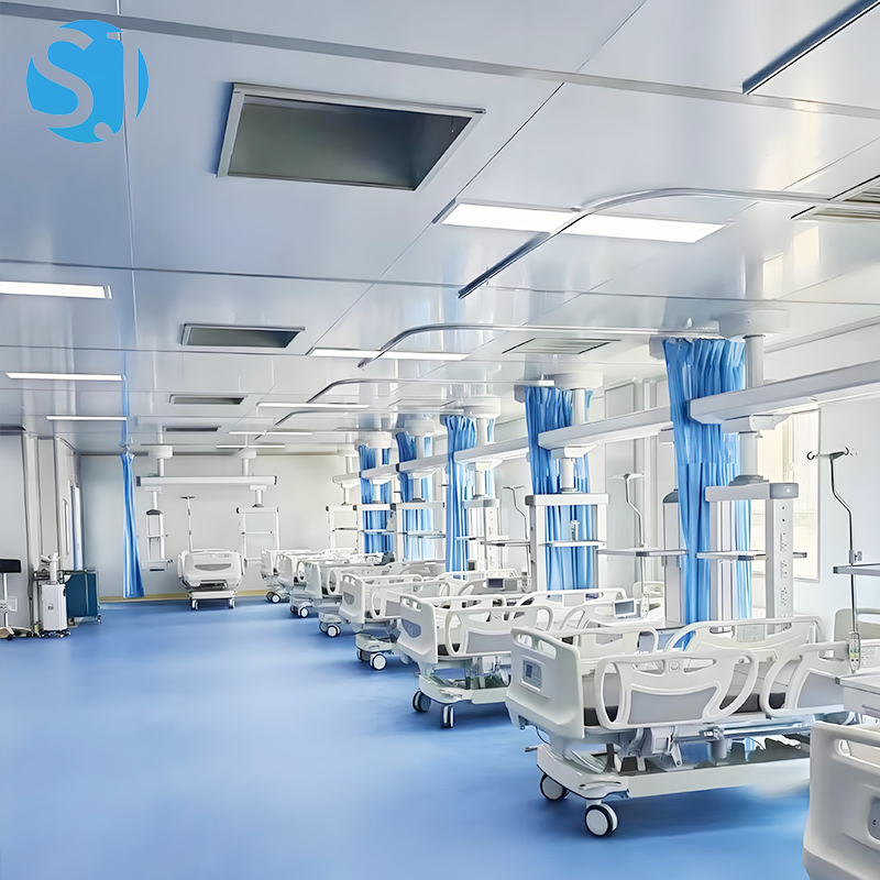 Antibacterial Medical Curtain and Track System for Infection Control in Hospitals, Clinics, and Healthcare Facilities, Privacy &amp; Safety Solutions