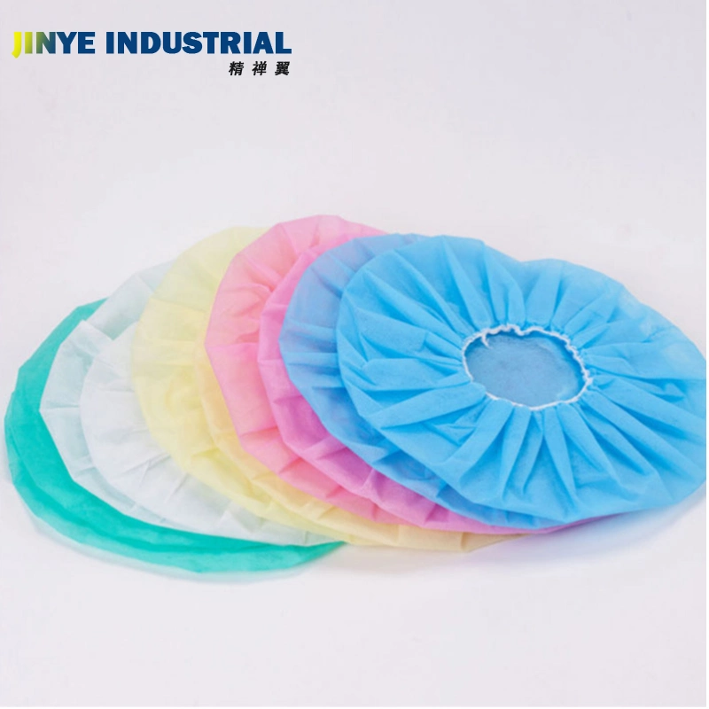 Disposable Hair Dust Net Mob Caps Stretch Non Woven Bouffant Cap